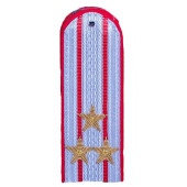 Colonel Rank Shoulder Boards for MVD Shirt Brass