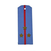 Senior Lieutenant MVD Shoulder Boards Brass Shirt Insignia