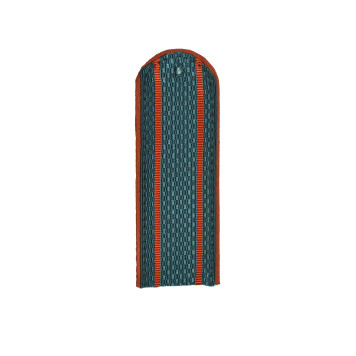 Orange Bordered Epaulets for Uniform with 2 Stripes MChS NOV-93