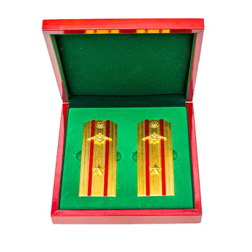 Souvenir Major MVD Shoulder Boards - Premium Gift Set