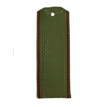 Red-Trimmed Rank Insignia