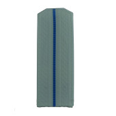 Air Force Rank Insignia 1 Blue Stripe Plastic