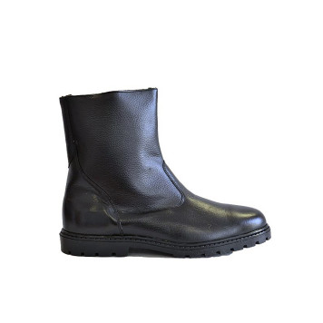 Insulated Leather Combat Boots