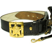 Soviet Navy Admiral&s Gold-Plated Sword Belt