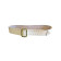 Leather Ranger Belt with Brass Buckle