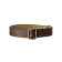 Leather Ranger Belt with Brass Buckle