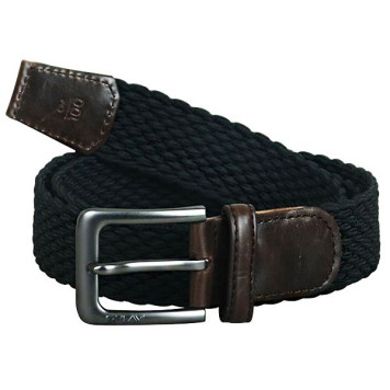 Elastic Woven Tactical Belt with Metal Buckle