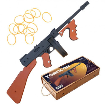 Thompson Submachine Gun Rubber Band Shooter ARMA TOYS