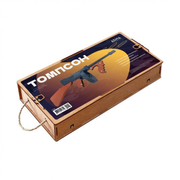 Thompson Submachine Gun Rubber Band Shooter ARMA TOYS-1
