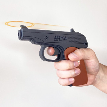 Wooden Makarov PM Rubber Band Gun by ARMA TOYS-1