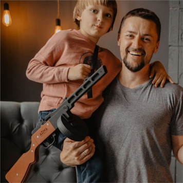 PPSh Rubber Band Gun Replica by ARMA TOYS-6