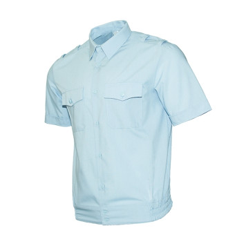 Police Shirt with Short Sleeves-2