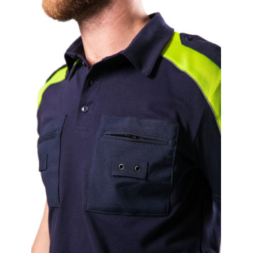 Police Polo Shirt with Short Sleeves Type A MPA-535 MAGELLAN-3