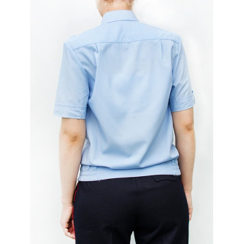 Women`s Police Short-Sleeve Shirt-2