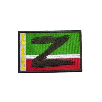 Chevron Patch "Flag of the Chechen Republic Z" NEVA-PROGRESS