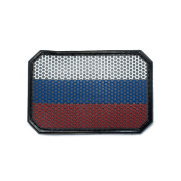 PVC Flag of Russia Hook-and-Loop Patch