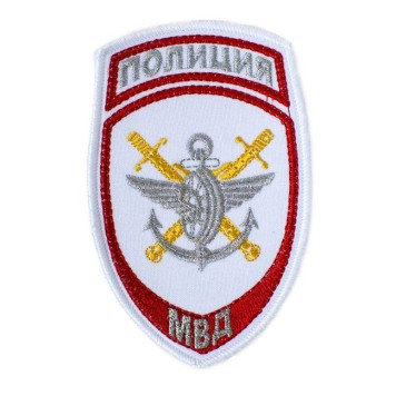 Embroidered Patch "Transport Police" LOGOS