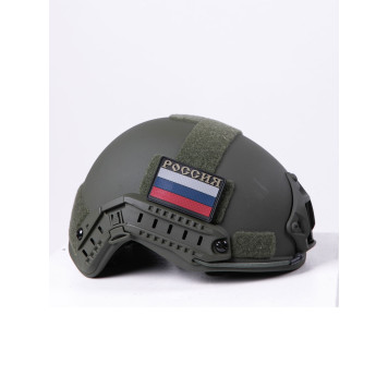 PVC Russia Hexagon Patch with Velcro-1
