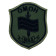 Embroidered OMON Shield Patch with Flag and Sword