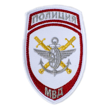 Embroidered Chevron "Transport Police" LOGOS