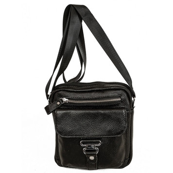 Men`s Leather Shoulder Bag FL 0076