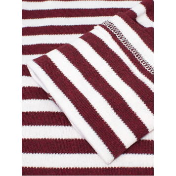 Interlock Knit Sailor Striped Shirt-1