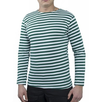 Classic Long-Sleeve Striped Sailor Shirt-1