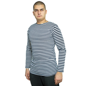 Classic Russian Striped Sailor Shirt-3