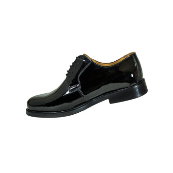High-Quality Glossy Leather Officer Shoes 2801-1