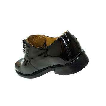 High-Quality Glossy Leather Officer Shoes 2801-2
