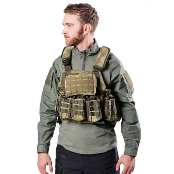 Assault Tactical Vest MOLLE-3