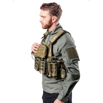 Assault Tactical Vest MOLLE-4