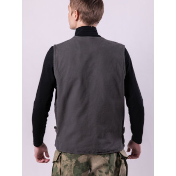 Tactical Vest with Snap Button Pockets L201-1