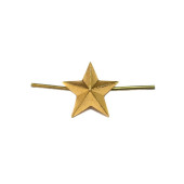 FM-158 13mm Star Badge for Junior Officers