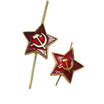 23mm FM-9 Cap Star Emblem for Military Uniforms