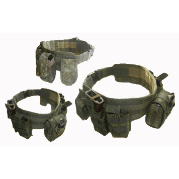 Belt Set "TACTIC" MOLLE Digital Flora-2