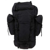 German Bundeswehr BW Assault Black Backpack 65 Liters German Bundeswehr BW Assault Black Backpack 65 Liters