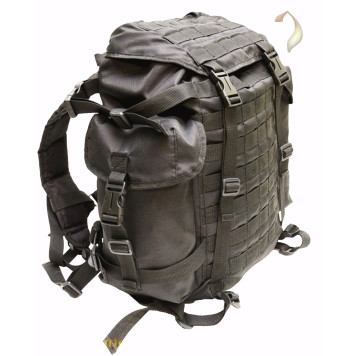 GRANIT 25L Patrol Black MOLLE Backpack-2