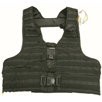 "GRANIT" MOLLE Black Base Vest