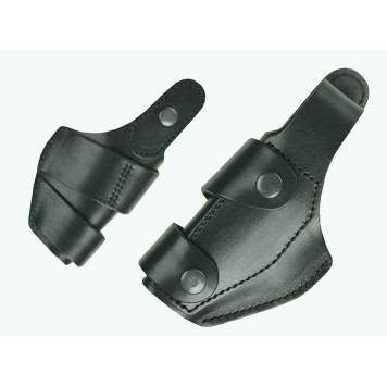 Leather Black Holster for GROZA-5 Pistol