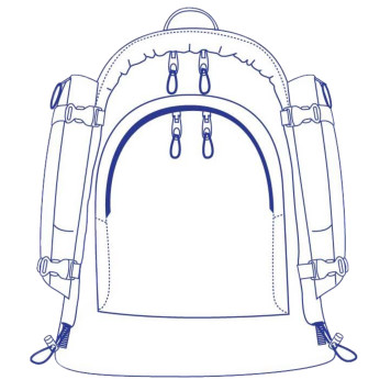 MOLLE Backpack "Stalker" 35 Liters Olive-5