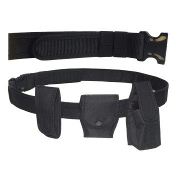 ND Camo Belt Set Radio / Handcuff / Knife pouch