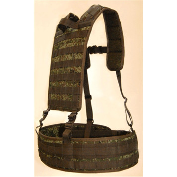 "RUBEZH AK Shooter" Vest MOLLE Base Digital Flora-2