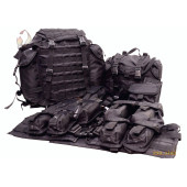Vest "GRANIT" Modular MOLLE Set Black Vest "GRANIT" Modular MOLLE Set Black