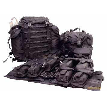 Vest "GRANIT" Modular MOLLE Set Black