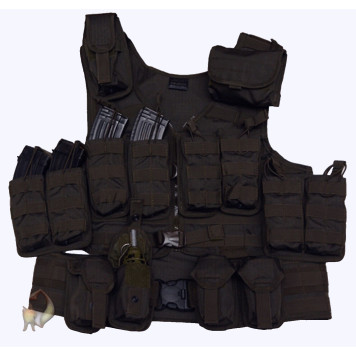 Vest "TANK" Olive Modular Load Bearing Set
