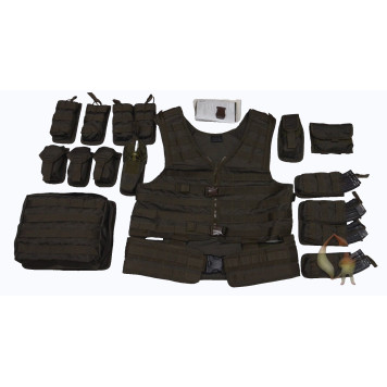 Vest "TANK" Olive Modular Load Bearing Set-1