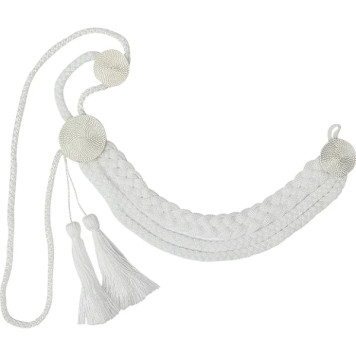 White Silk Cadet Aiguillette