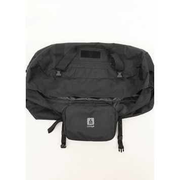 Spлав Compact 90 Black Duffle Bag-9