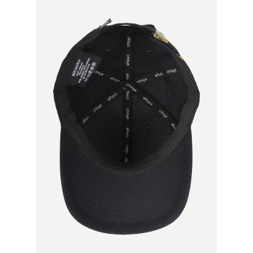 Tactical Black Rip-Stop Baseball Cap (6 Panels)-3